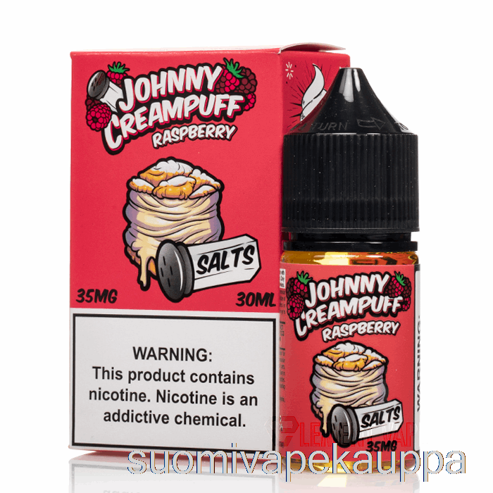 Vape Nesteet Vadelma - Johnny Creampuff Suolat - 30ml 35mg